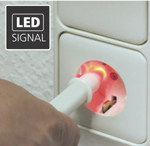 Spanningstester met led signaal in stopcontact