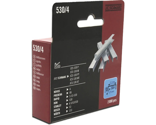 J.C. Schwarz nietjes type 530/4, 2000 stuks