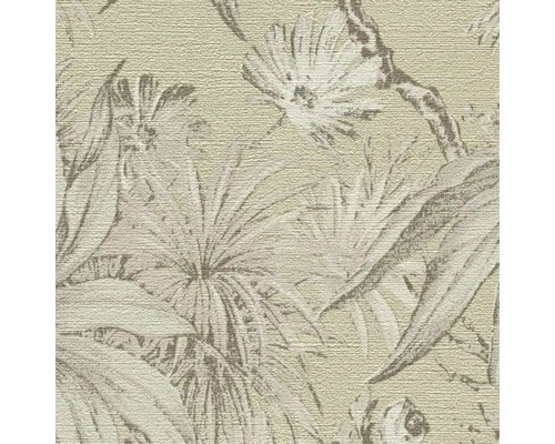 Behang met bloemmotief