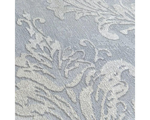 Close-up van een behang met een bloemmotief