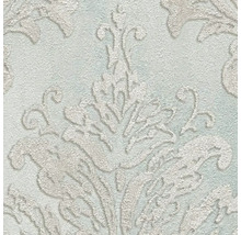 Close-up van een patroonbehang met bloemmotief
