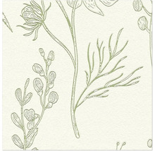 Illustratie van planten op behang