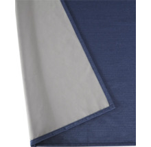 Overzicht van een gecoat tafelkleed