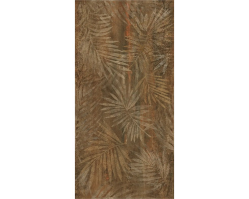 Decoratieve tegel met plantenmotief