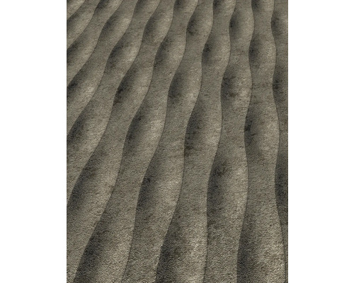 Close-up van een wand met een golfpatroon