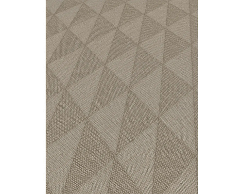 Behang met driedimensionaal driehoekpatroon