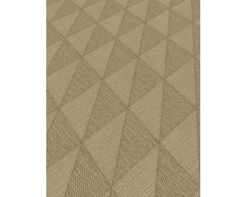 Close-up van een gestructureerd behang met geometrisch driehoekpatroon