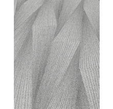 Close-up van een gestructureerd behang met fijne lijnen