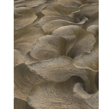 Close-up van een behang met golvend design