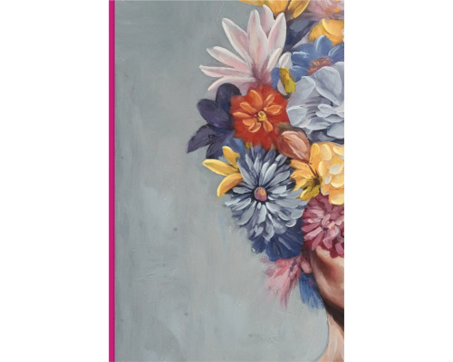 Schilderij met bloemstuk