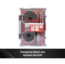 Pattfield gatzagenset in transparante koffer