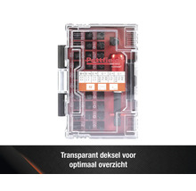 Bitset in transparante opbergdoos