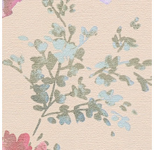 Behang met bloemmotief