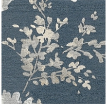 Behang met bloemmotief