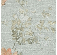 Behang met bloemmotief