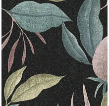 Close-up van een behang met bladerpatroon