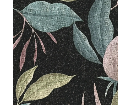 Close-up van een behang met bladerpatroon