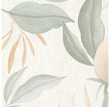 Behang met bladerpatroon
