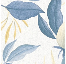 Behang met bladerpatroon