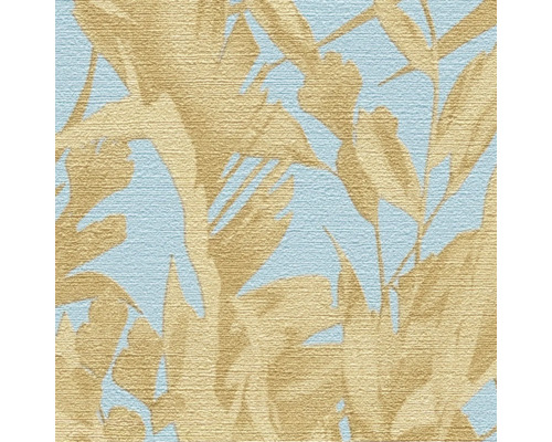 Behang met bladerpatroon