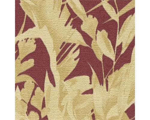 Behang met bladerpatroon