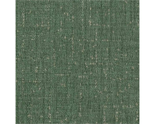 Close-up van een groene textielstof met een subtiel patroon