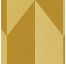 Behang met patroon en geometrische vormen