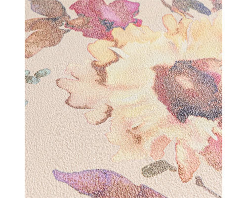 Close-up van een behang met bloemmotief