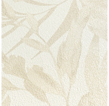 Close-up van een gestructureerd behang met bladerpatroon