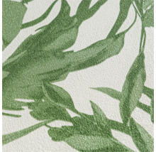 Close-up van een behang met plantmotief