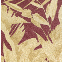 Behang met bladmotief