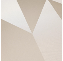 Close-up van een behang met een geometrisch driehoekpatroon