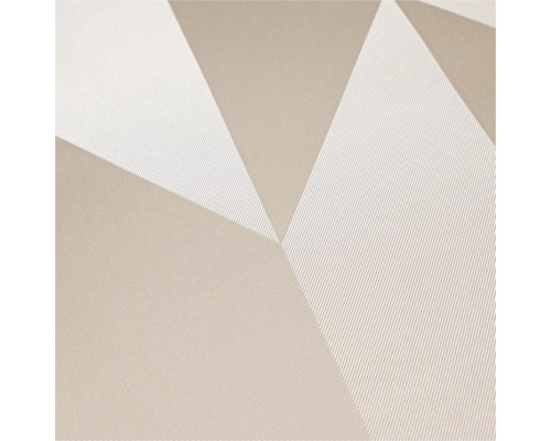 Close-up van een behang met een geometrisch driehoekpatroon