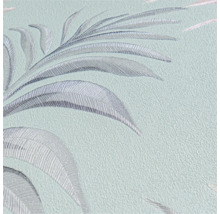 Close-up van een behang met plantenmotief