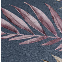 Close-up van een behang met plantenmotief