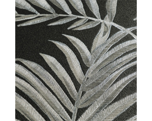 Behang met palmenbladmotief