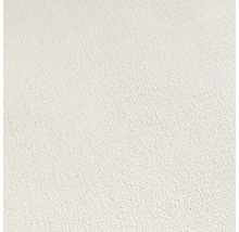 Close-up van een wit vliesbehang met fijne structuur