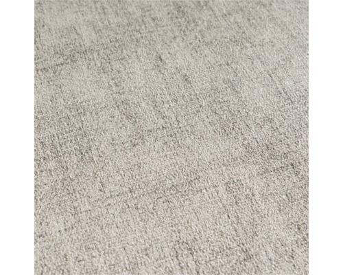 Close-up van een lichtgekleurd textielbehang met fijne structuur