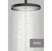 Regendouche met waterstraal