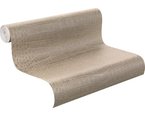 Behangrol met krokodillenmotief