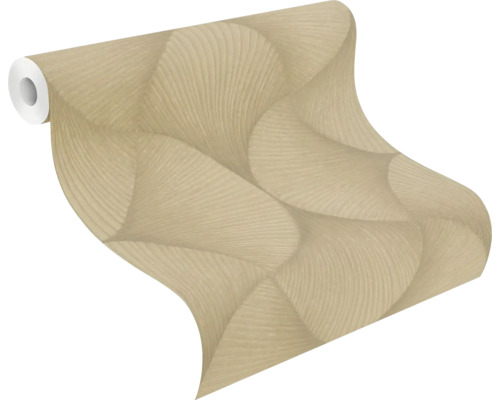 Rol behang met driedimensionaal patroon