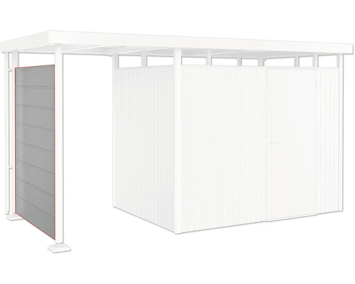 Zijwand voor gereedschapsschuur als aanbouwelement