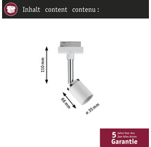 Afmetingen van een enkele lamp
