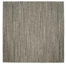 Vierkant tapijt met streepmotief