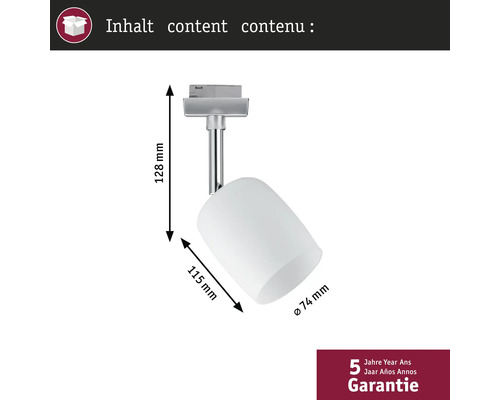 Afmetingen van een individuele binnenlamp