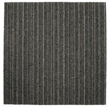 Tapijttegel met streepmotief