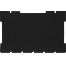 Schuimrubber inlegstuk met uitsparingen