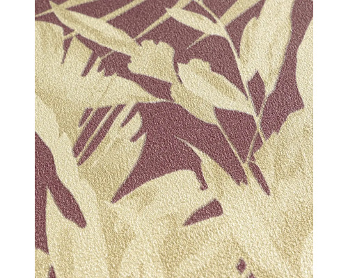 Close-up van een behang met bloemmotief