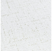 Close-up van een wit behang met fijne structuur