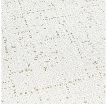 Close-up van een wit behang met geometrisch patroon